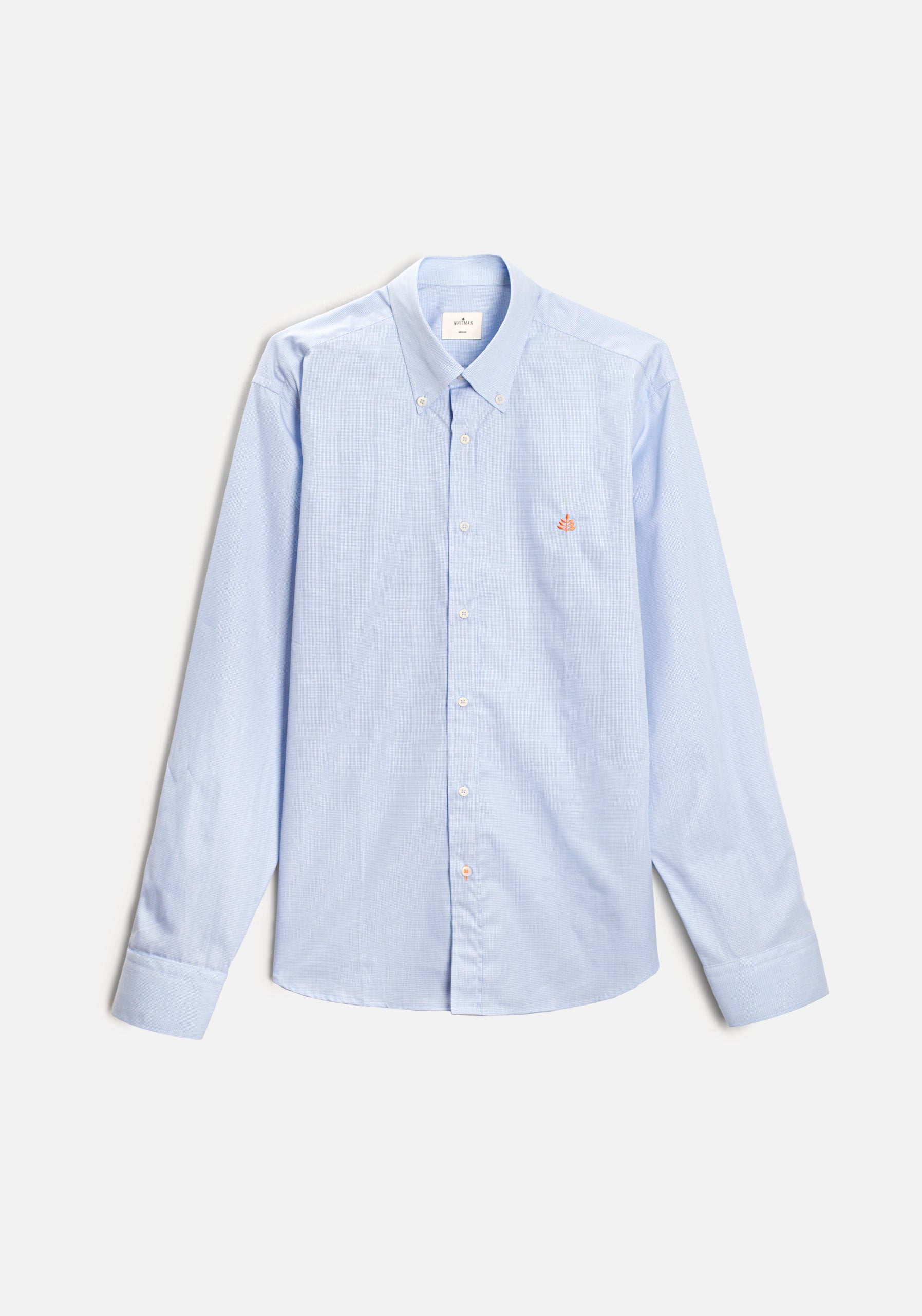 Camisa H CBD Cuadro L-Sal Azul Medio