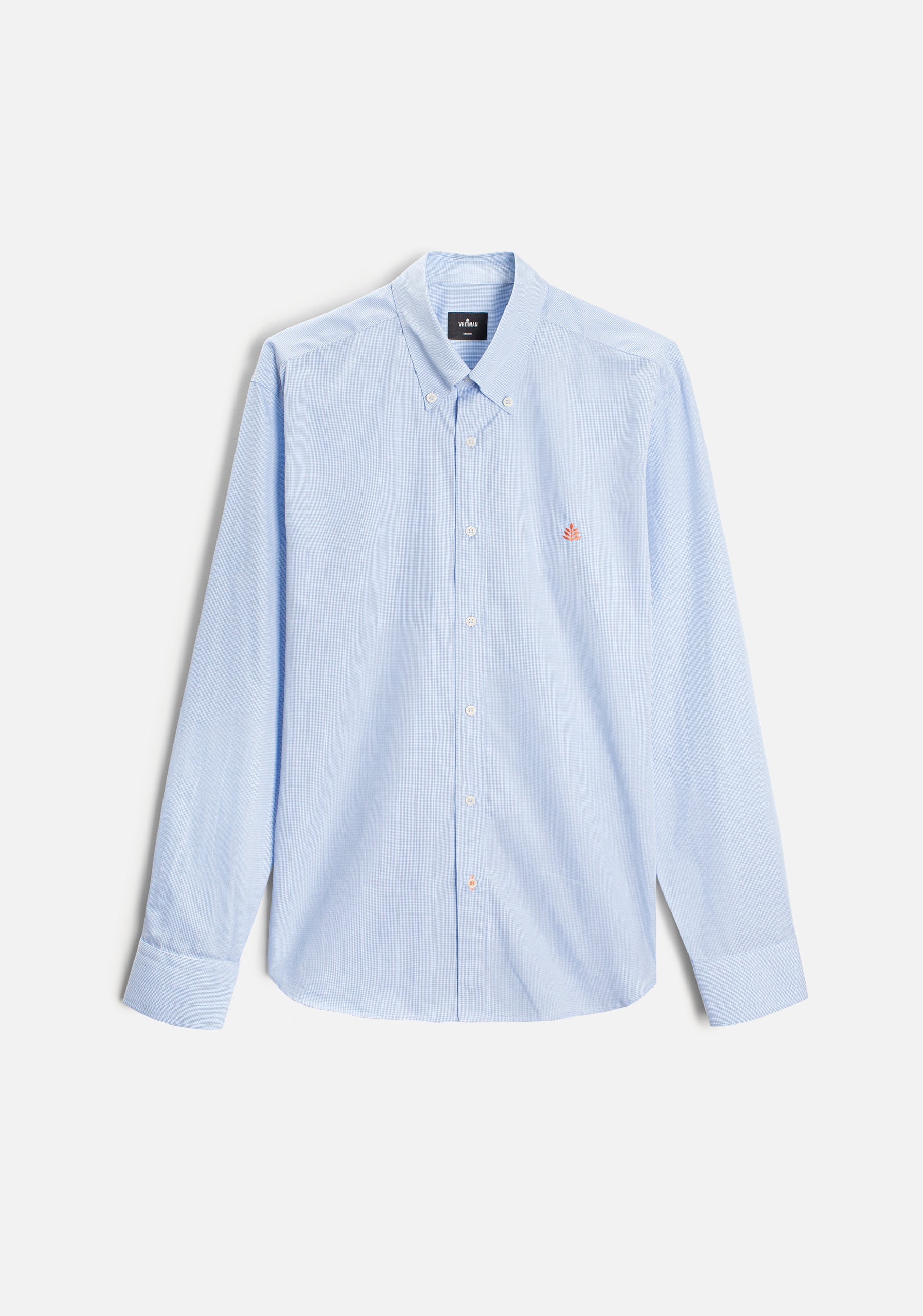 Camisa H CBD Cuadros L-Sal Azul Med